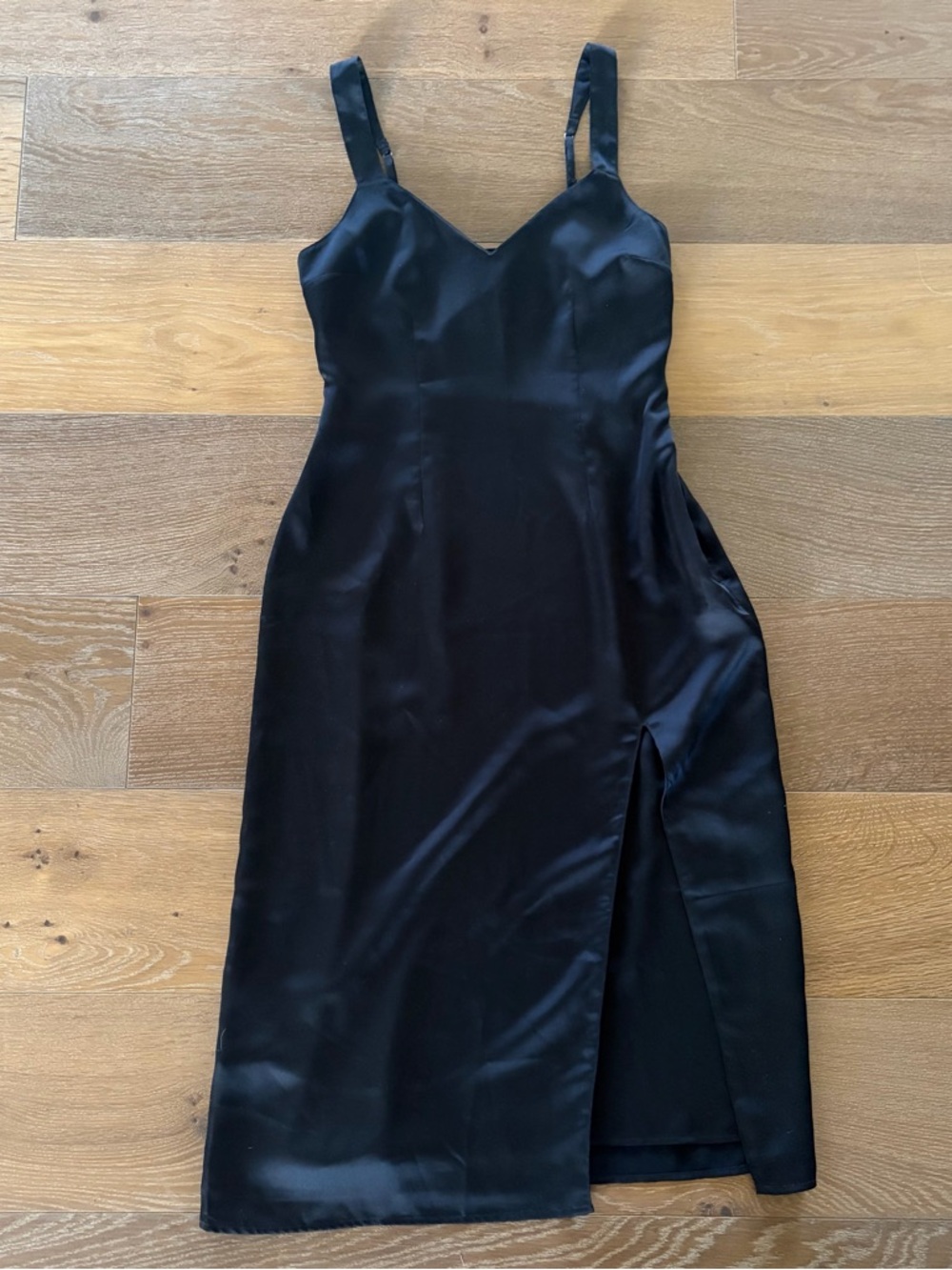 Abercrombie Satin Midi Dress